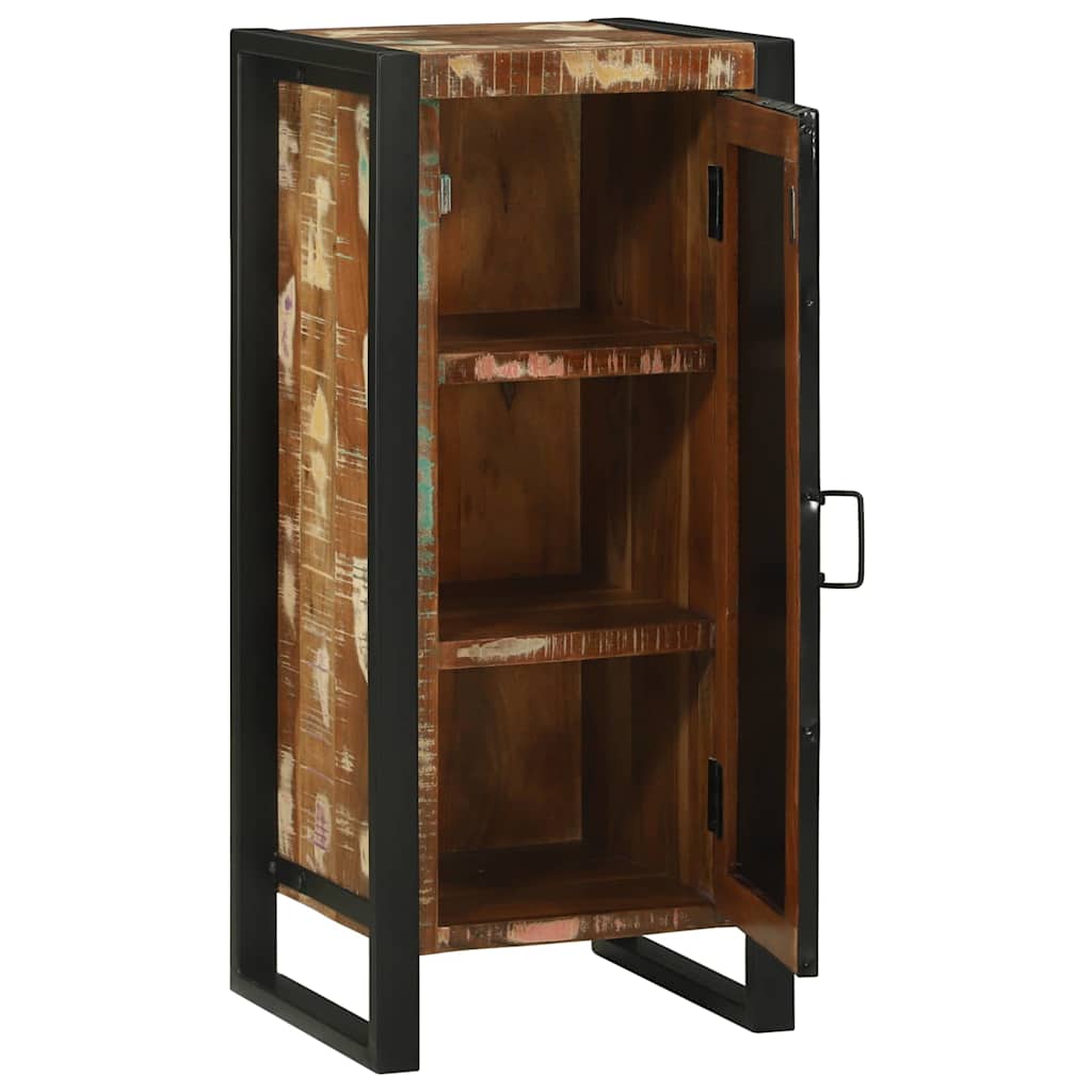Mobile da Bagno con porta Marrone Legno Recuperato Massello | homemem39
