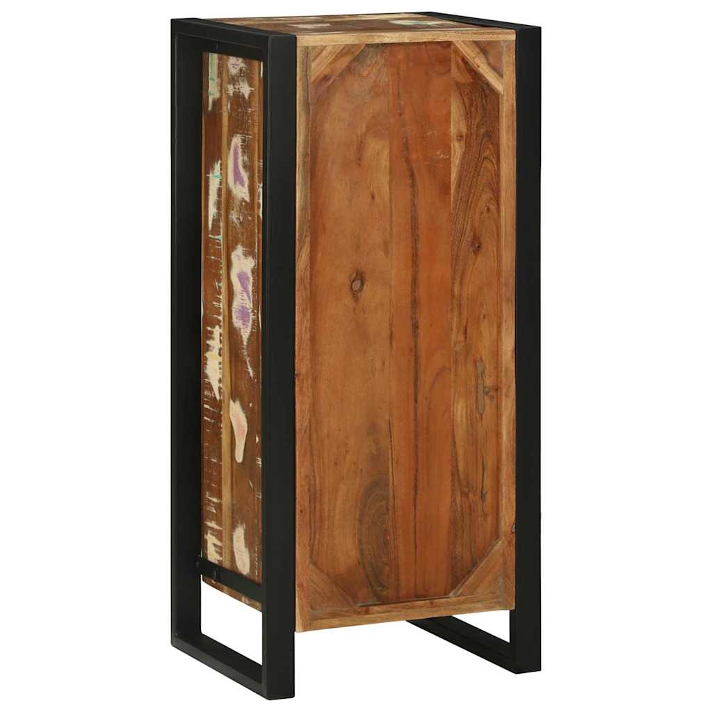 Mobile da Bagno con porta Marrone Legno Recuperato Massello | homemem39