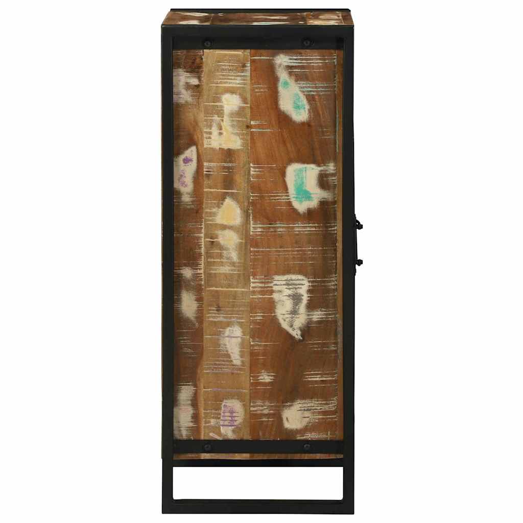 Mobile da Bagno con porta Marrone Legno Recuperato Massello | homemem39