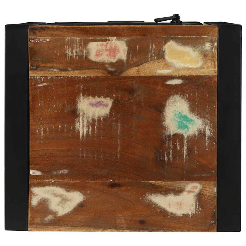 Mobile da Bagno con porta Marrone Legno Recuperato Massello | homemem39