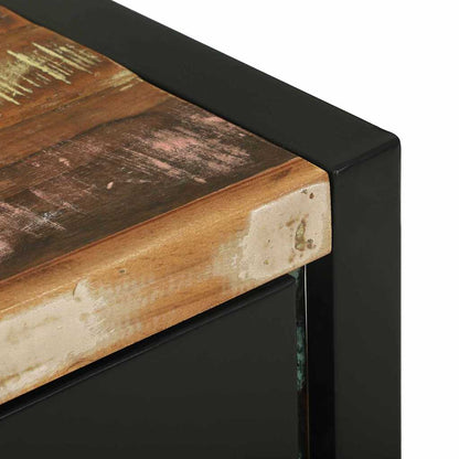 Mobile da Bagno con porta Marrone Legno Recuperato Massello | homemem39