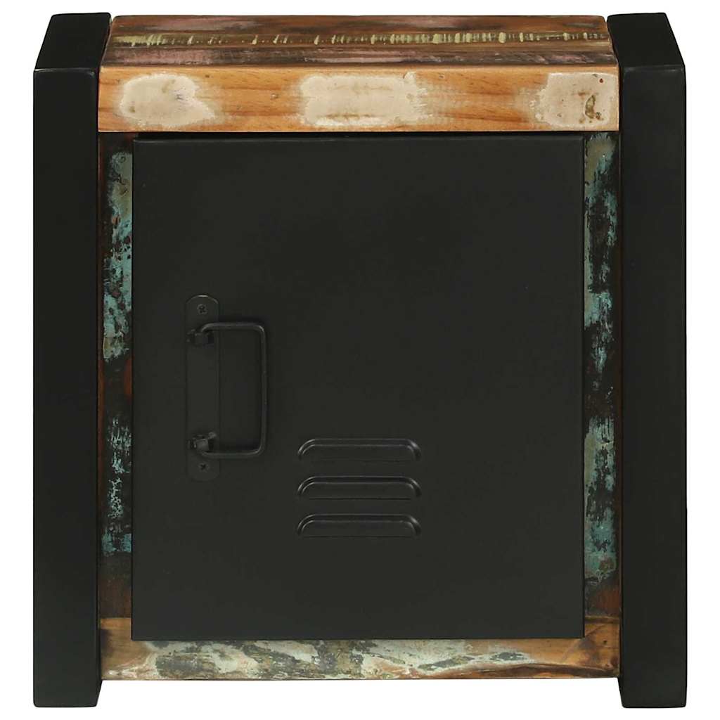 Mobile da Bagno con porta Marrone Legno Recuperato Massello | homemem39
