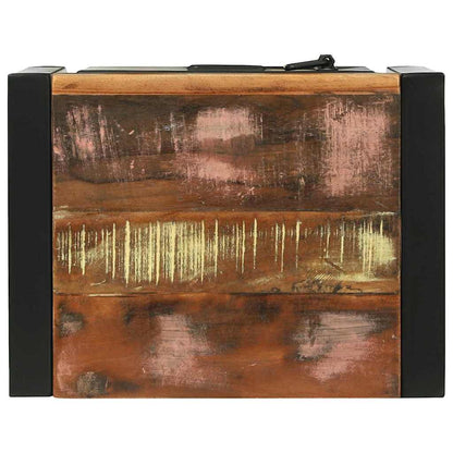 Mobile da Bagno con porta Marrone Legno Recuperato Massello | homemem39