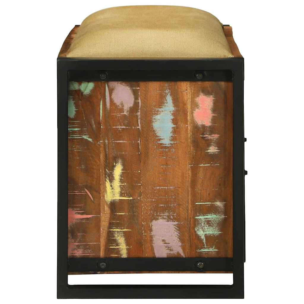 Armadio Panchina Multicolore Legno massello di recupero