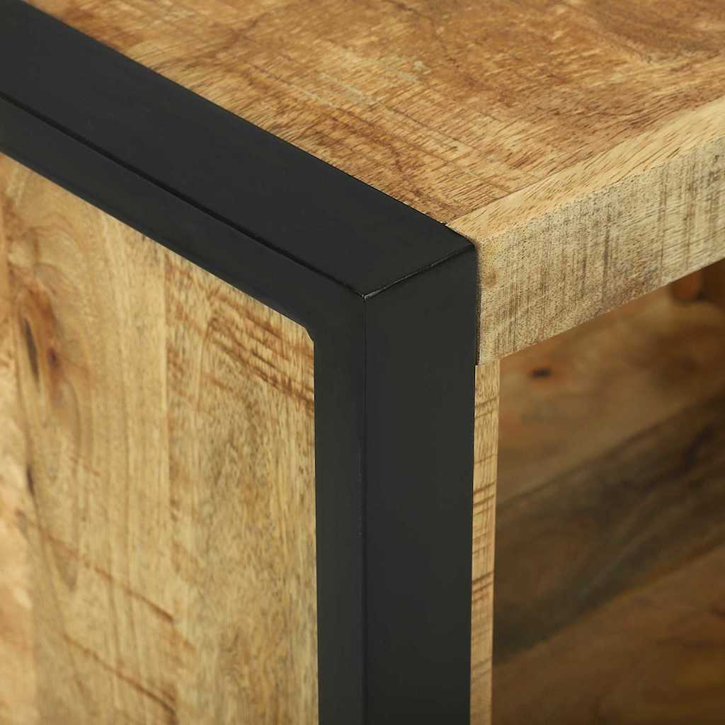 Cubetto da Parete Marrone Legno di mango massello | homemem39