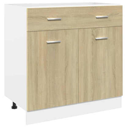 Set di Mobili Porta TV 7 pz Lyon Rovere Sonoma in Truciolato | homemem39
