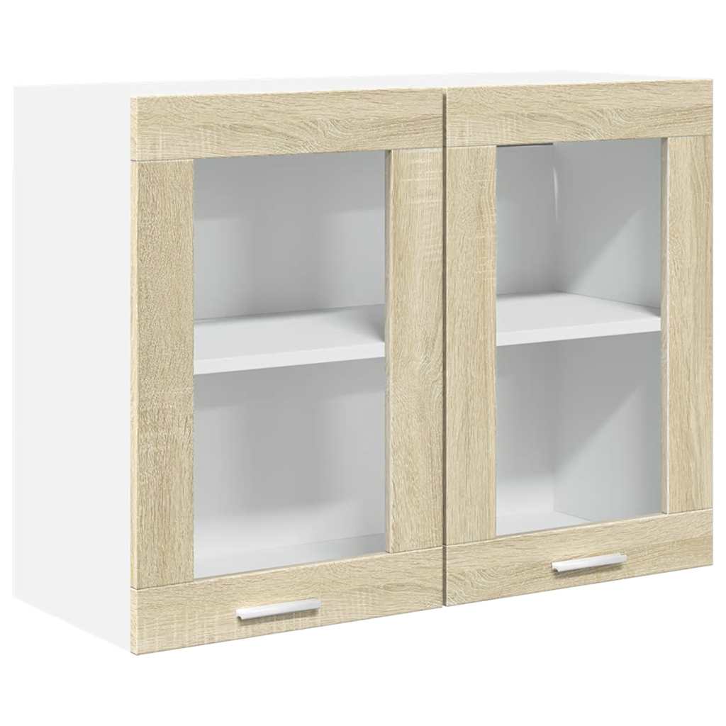 Set Mobili da Cucina 8pz “Lyon” Rovere Sonoma in Truciolato | homemem39