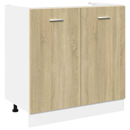 Set Mobili da Cucina 8pz “Lyon” Rovere Sonoma in Truciolato | homemem39