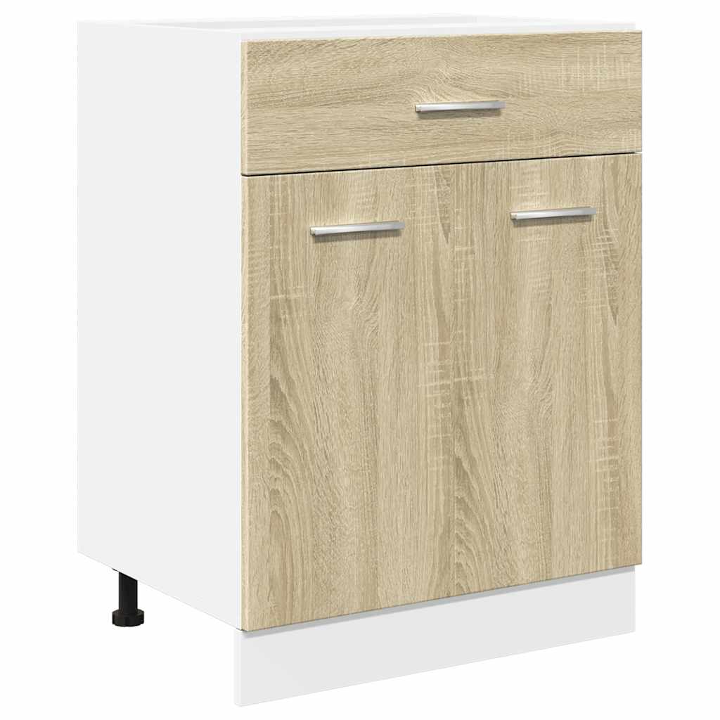 Set Mobili da Cucina 8pz “Lyon” Rovere Sonoma in Truciolato | homemem39
