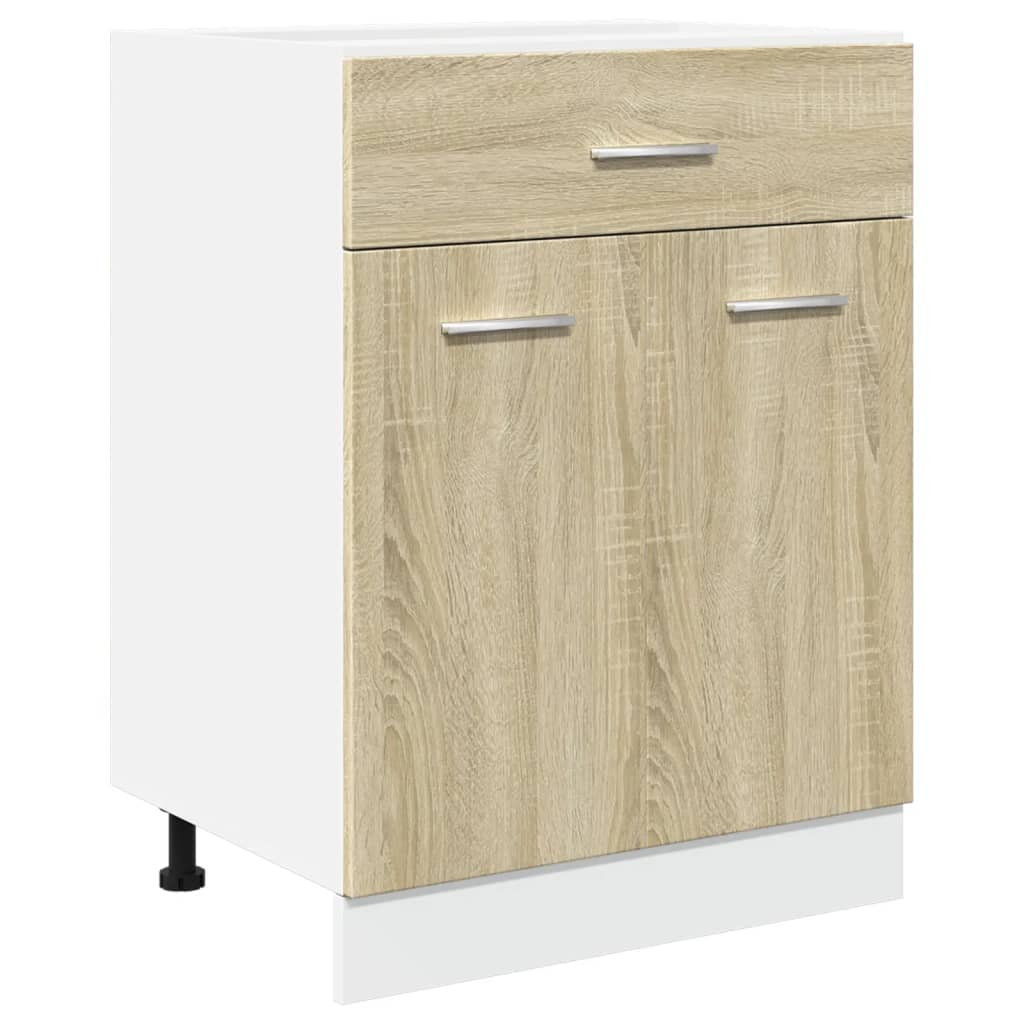 Set di Mobili Porta TV 4 pz Lyon Rovere Sonoma in Truciolato | homemem39