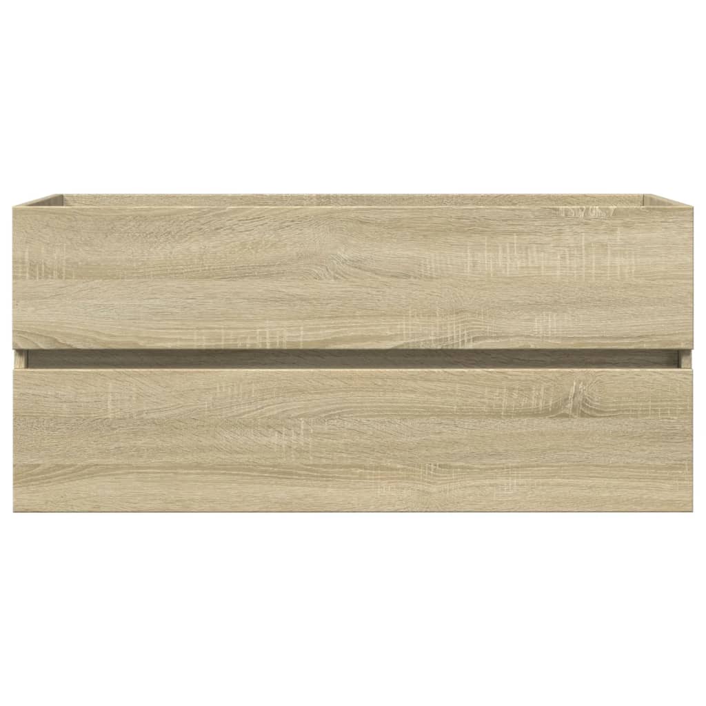 Set Mobili da Bagno 2 pz in Ceramica e Legno Multistrato | homemem39
