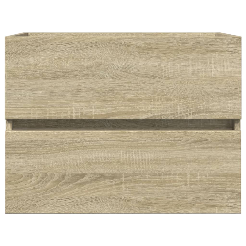 Set Mobili da Bagno 2 pz in Ceramica e Legno Multistrato | homemem39