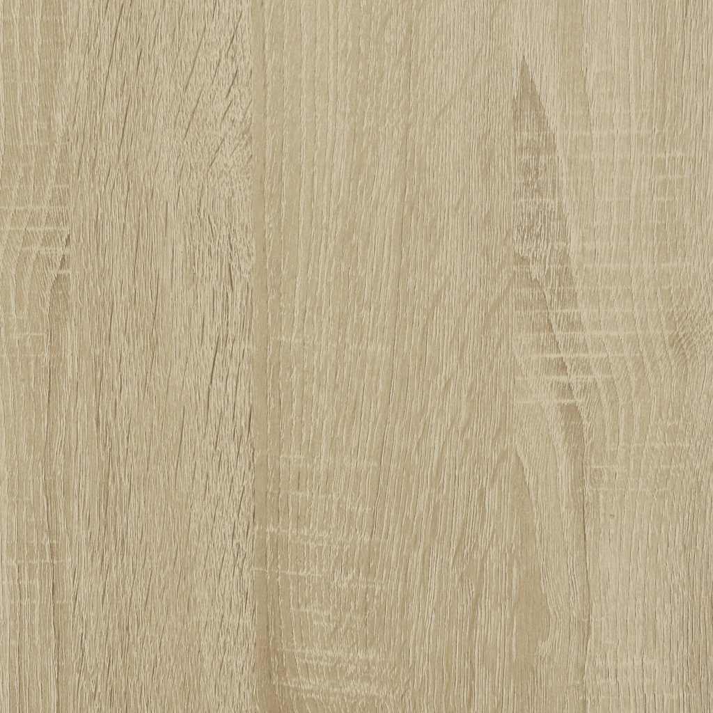 Set Mobili da Bagno 3 pz Rovere Sonoma in Legno Multistrato