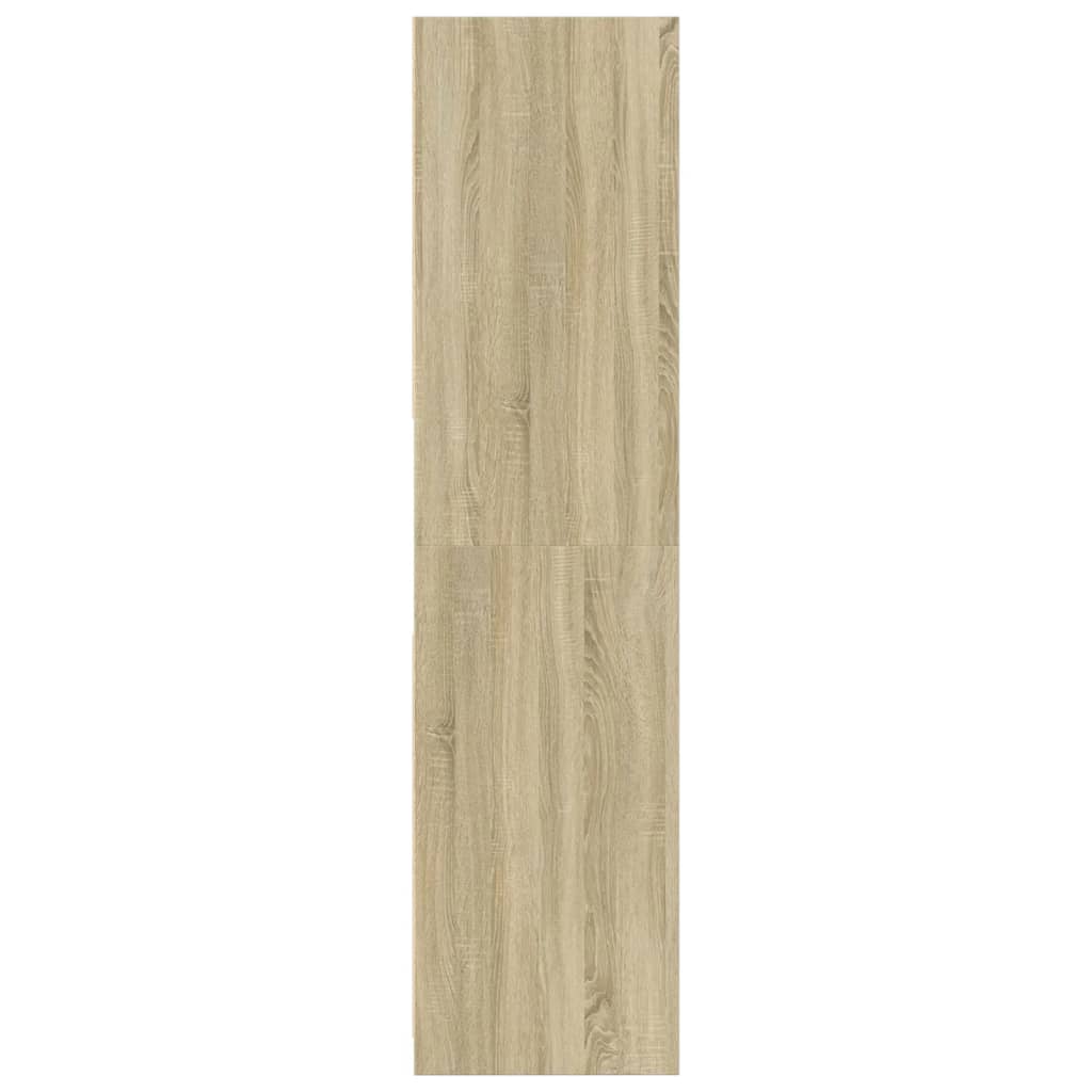 Armadio Rovere Sonoma 80x50x200 cm in Legno Multistrato