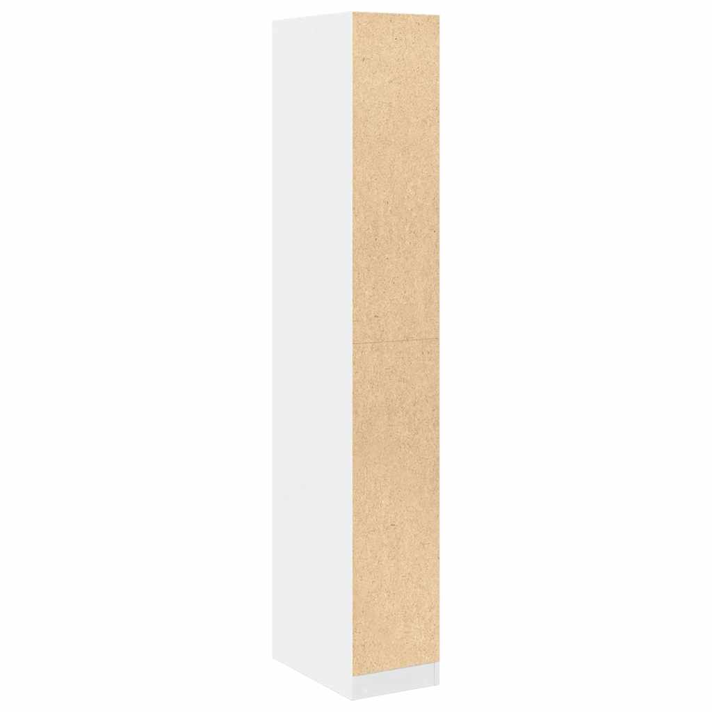 Armadio Bianco 30x50x200 cm in Legno tecnico | homemem39