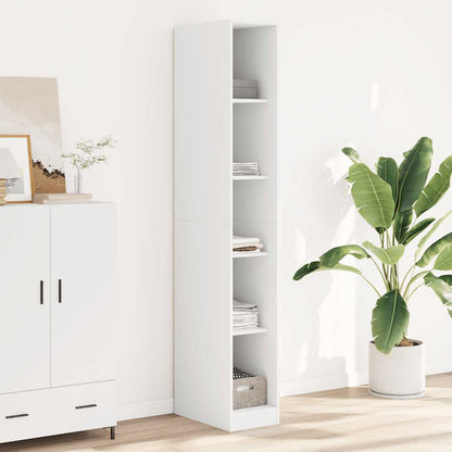 Armadio Bianco 30x50x200 cm in Legno tecnico