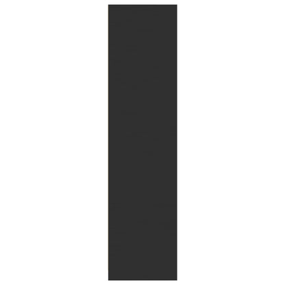 Armadio Nero 30x50x200 cm in Legno tecnico - homemem39