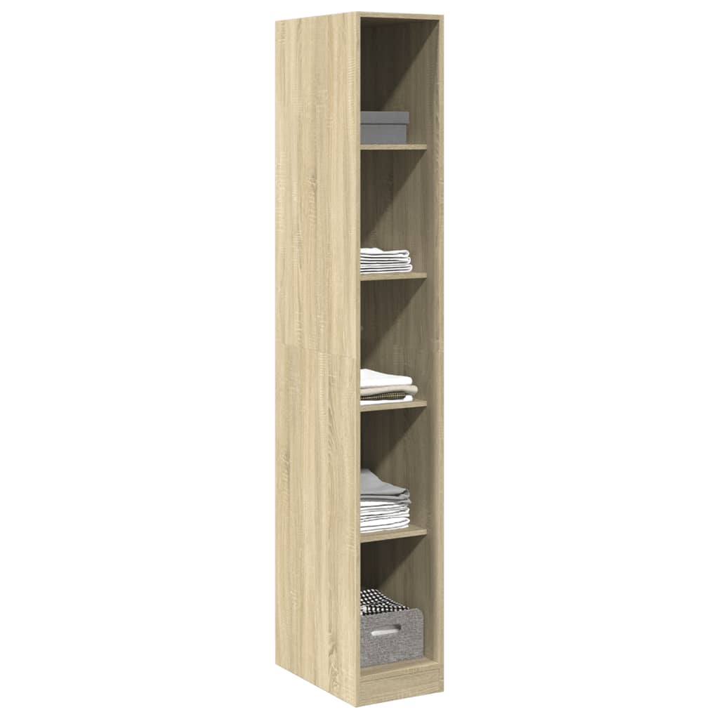Armadio Rovere Sonoma 30x50x200 cm in Legno tecnico