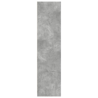 Armadio Grigio Cemento 30x50x200 cm in Legno tecnico - homemem39