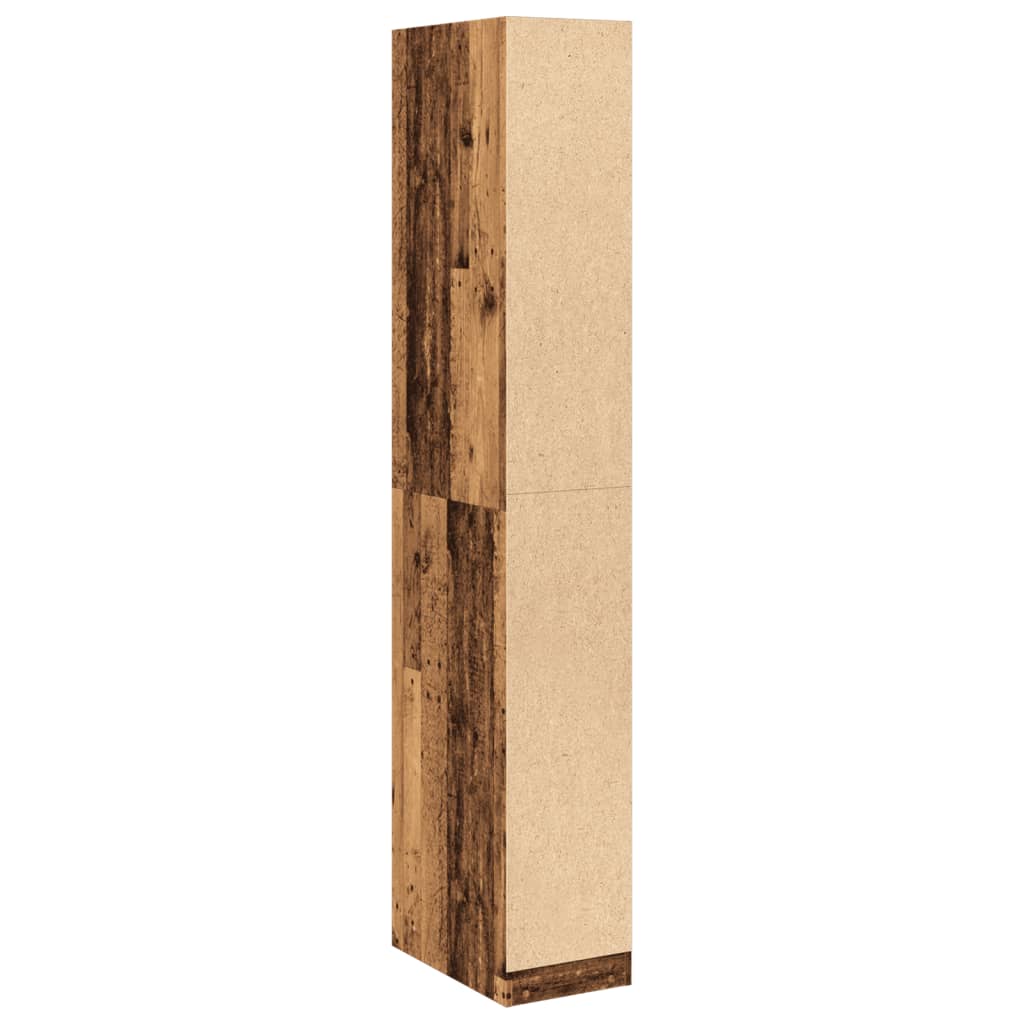 Armadio Legno Antico 30x50x200 cm in Legno tecnico