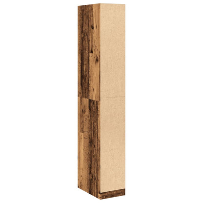 Armadio Legno Antico 30x50x200 cm in Legno tecnico