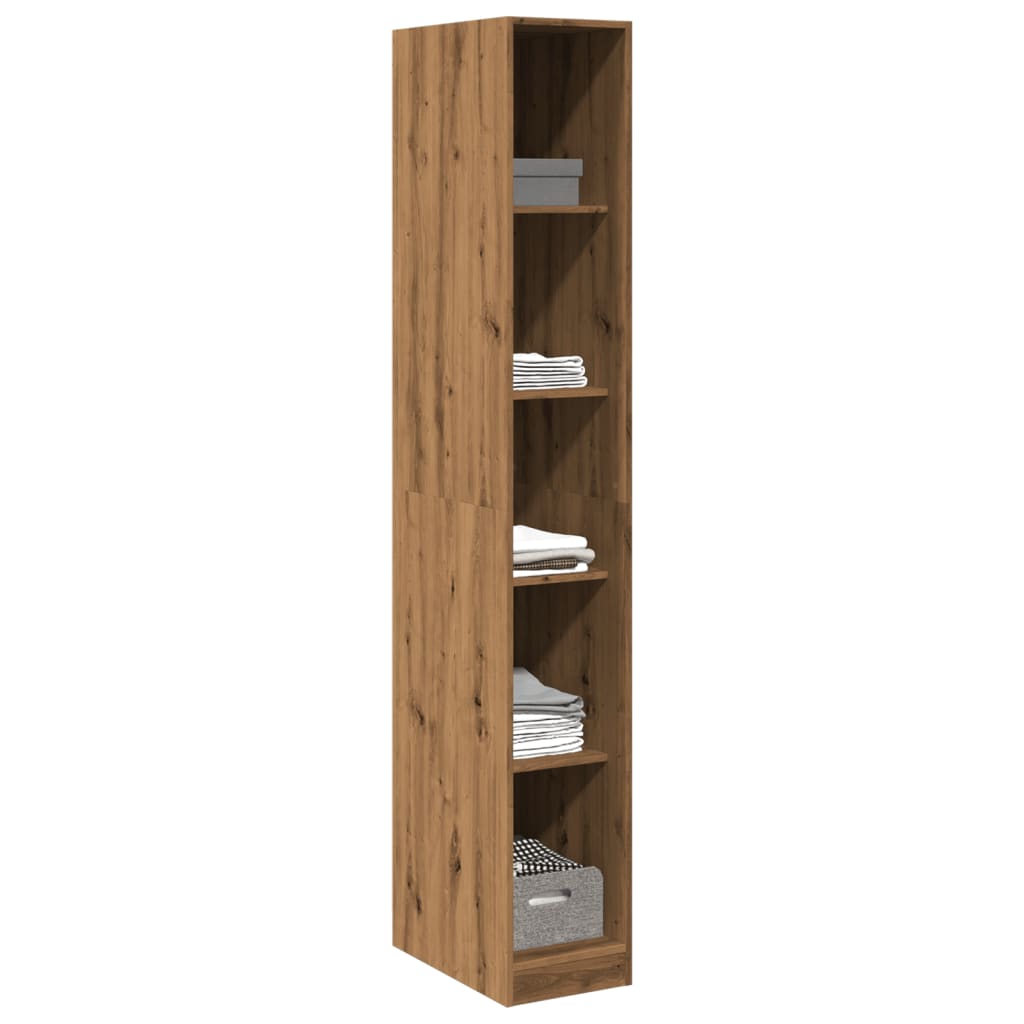 Armadio Rovere Artigianale 30x50x200 cm in Legno tecnico