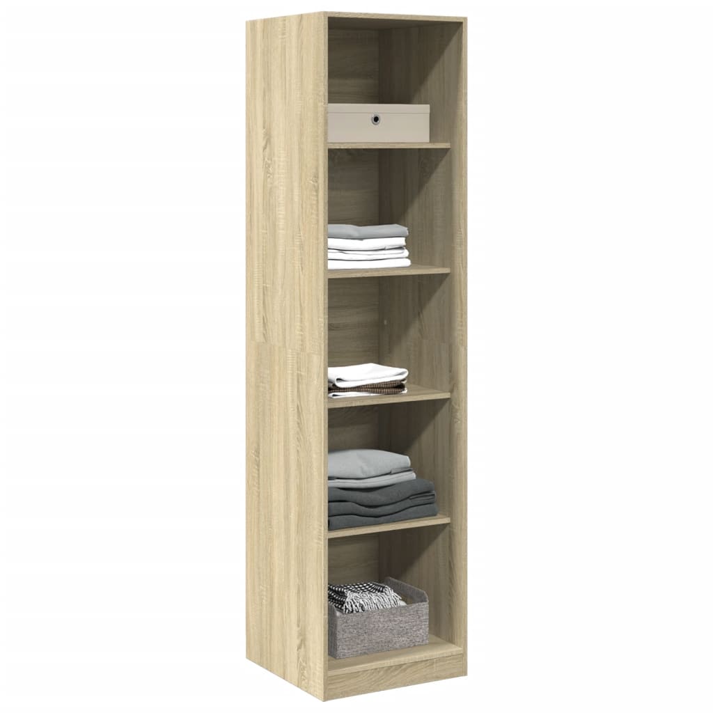 Armadio Rovere Sonoma 50x50x200 cm in Legno tecnico