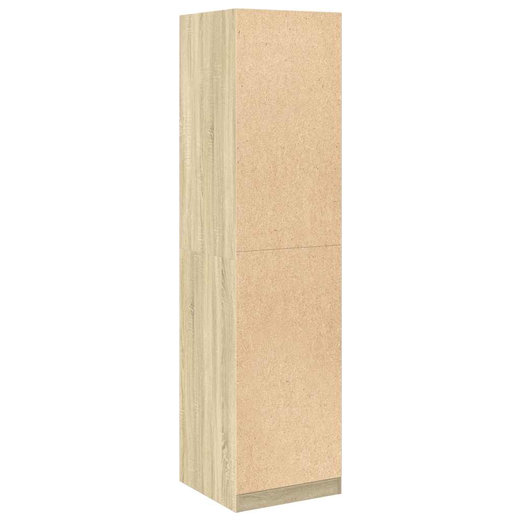 Armadio Rovere Sonoma 50x50x200 cm in Legno tecnico