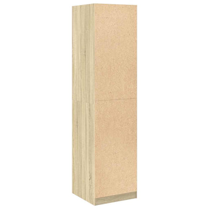 Armadio Rovere Sonoma 50x50x200 cm in Legno tecnico