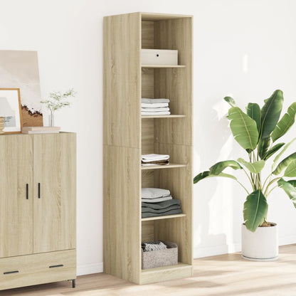 Armadio Rovere Sonoma 50x50x200 cm in Legno tecnico