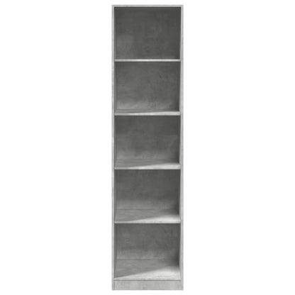 Armadio Grigio Cemento 50x50x200 cm in Legno tecnico