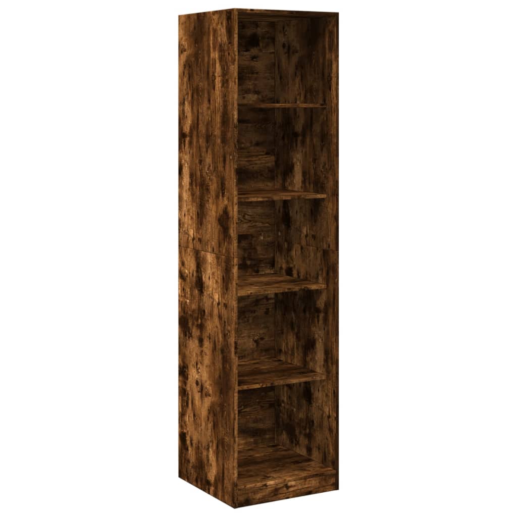 Armadio Rovere Fumo 50x50x200 cm in Legno tecnico | homemem39