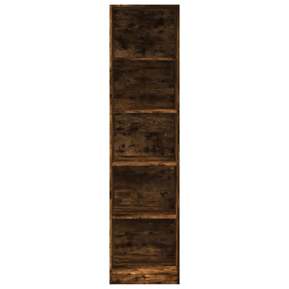 Armadio Rovere Fumo 50x50x200 cm in Legno tecnico