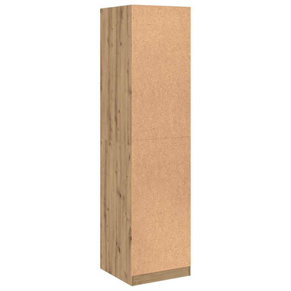 Armadio Rovere Artigianale 50x50x200 cm in Legno tecnico | homemem39