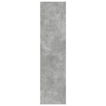 Armadio Grigio Cemento 80x50x200 cm in Legno tecnico - homemem39