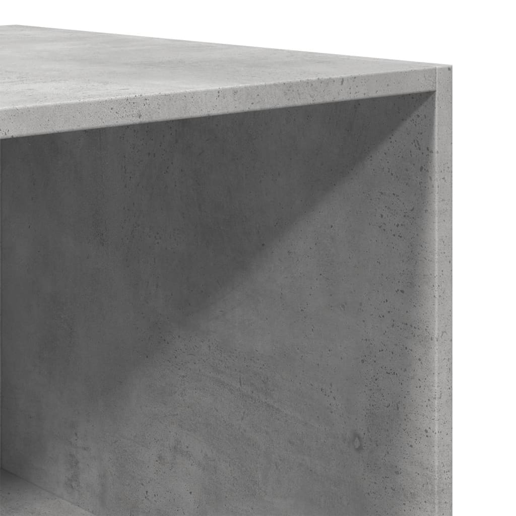 Armadio Grigio Cemento 80x50x200 cm in Legno tecnico