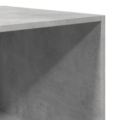 Armadio Grigio Cemento 80x50x200 cm in Legno tecnico