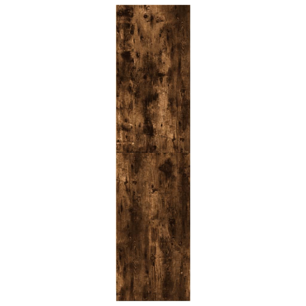 Armadio Rovere Fumo 80x50x200 cm in Legno tecnico | homemem39
