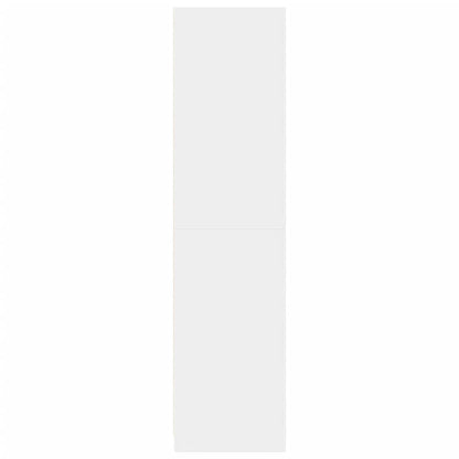 Armadio Bianco 30x50x200 cm in Legno Multistrato