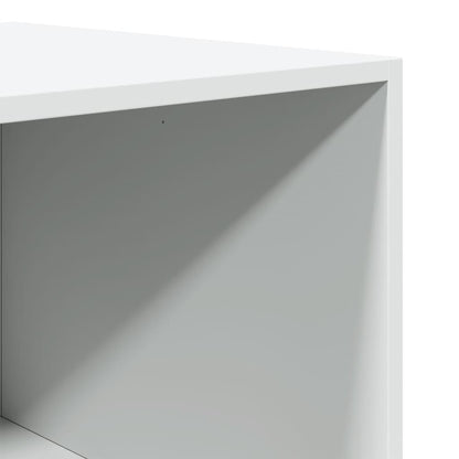 Armadio Bianco 80x50x200 cm in Legno Multistrato - homemem39