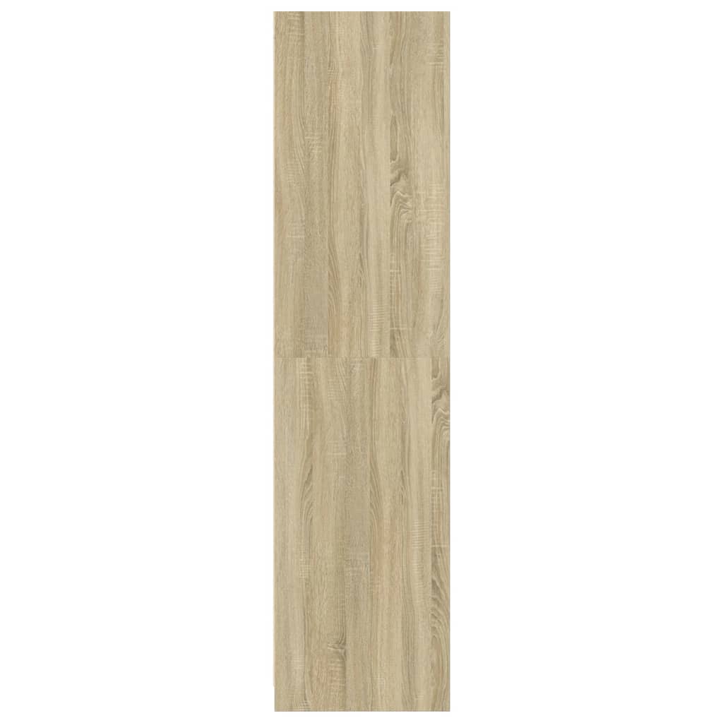 Armadio Rovere Sonoma 100x50x200 cm in Legno Multistrato - homemem39