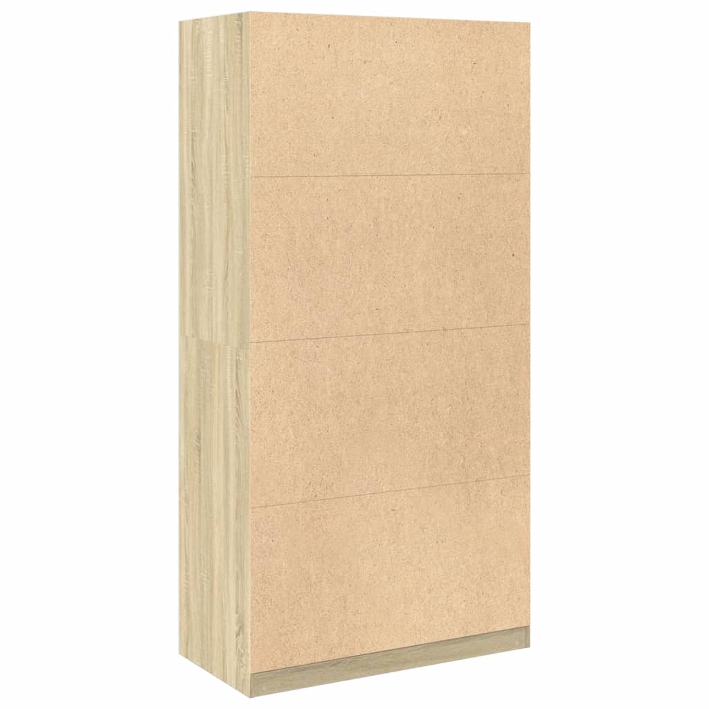 Armadio Rovere Sonoma 100x50x200 cm in Legno Multistrato | homemem39