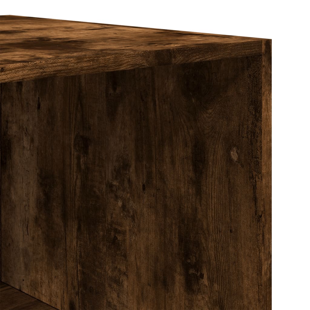 Armadio Rovere Fumo 100x50x200 cm in Legno Multistrato | homemem39