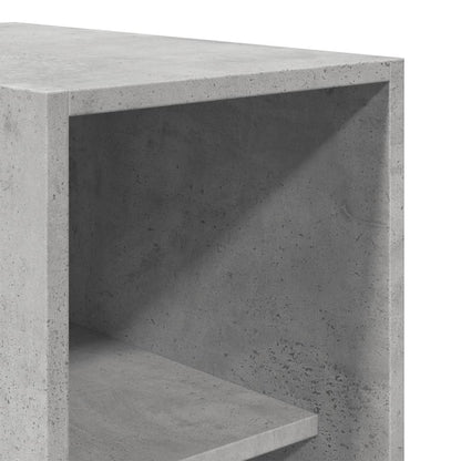 Armadio Grigio Cemento 30x50x200 cm in Legno Multistrato | homemem39