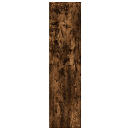 Armadio Rovere Fumo 30x50x200 cm in Legno Multistrato | homemem39