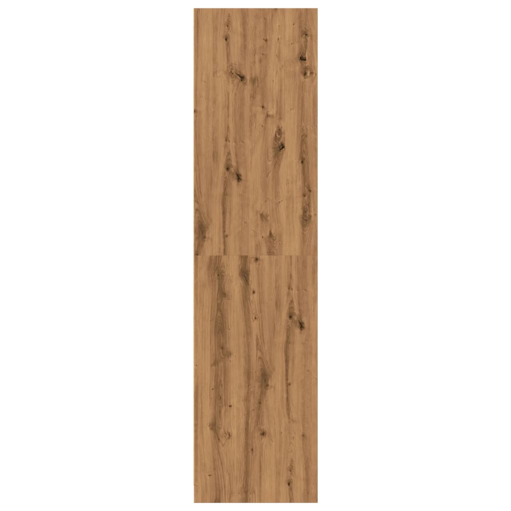 Armadio Rovere Artigianale 30x50x200 cm in Legno Multistrato | homemem39