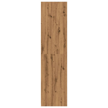 Armadio Rovere Artigianale 30x50x200 cm in Legno Multistrato | homemem39