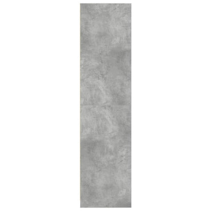 Armadio Grigio Cemento 50x50x200 cm in Legno Multistrato - homemem39