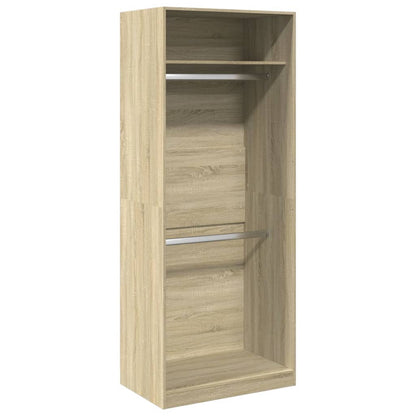 Armadio Rovere Sonoma 80x50x200 cm in Legno Multistrato | homemem39