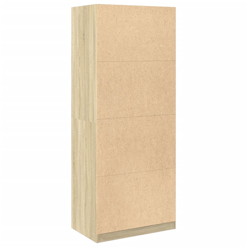 Armadio Rovere Sonoma 80x50x200 cm in Legno Multistrato | homemem39